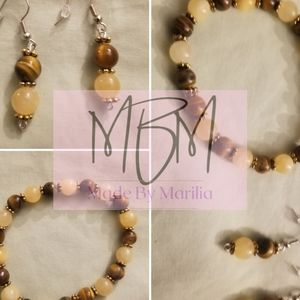 Handmade Bracelet and Earrings